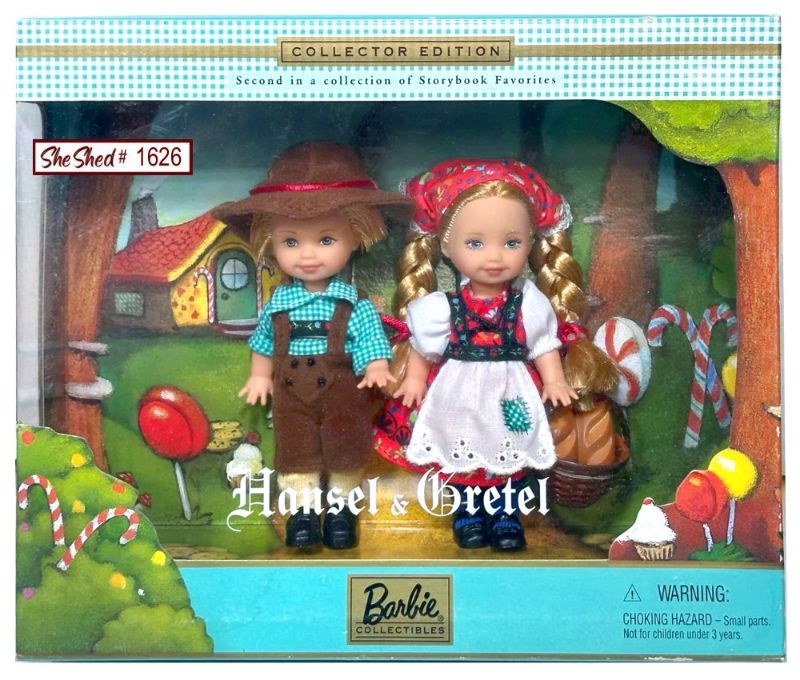 Barbie 2001 Hansel and Gretel Kelly and Tommy Giftset 28535 Mattel - NRFB