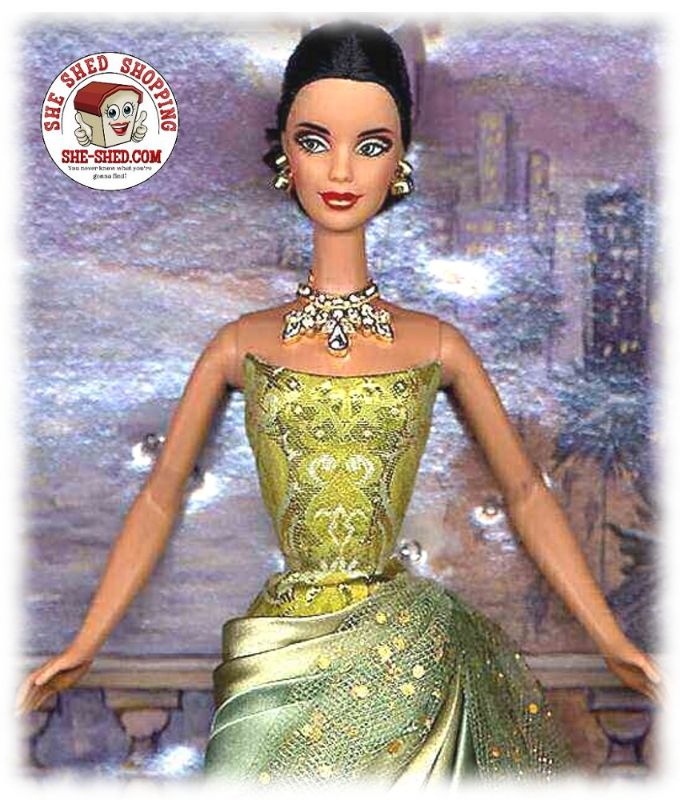 2003年バービーBarbieヴィンテージ プードル　ドレス　ナイルパーチ Vintage 2003 Exotic Beauty Barbie Treasure Hunt B0149 NRFB by