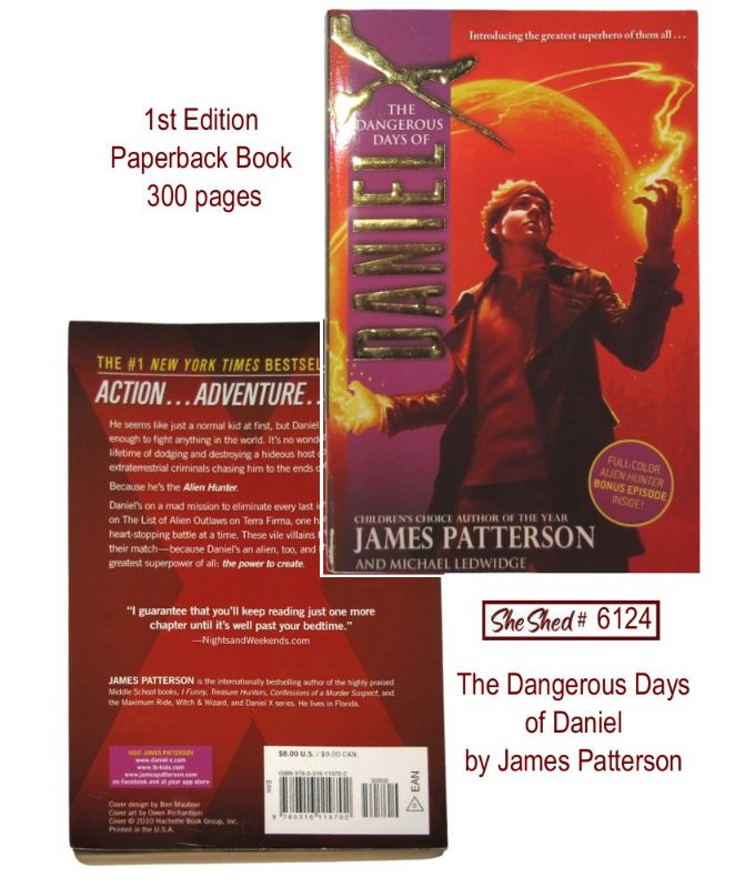 Daniel X The Dangerous Days Book 1 Paperback James Patterson 1st PB Edition