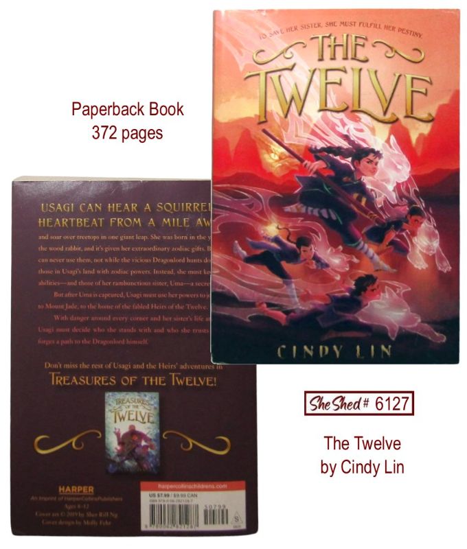 The Twelve Paperback 1st Edition 2020 Cindy Lin Harper Fantasy Novel