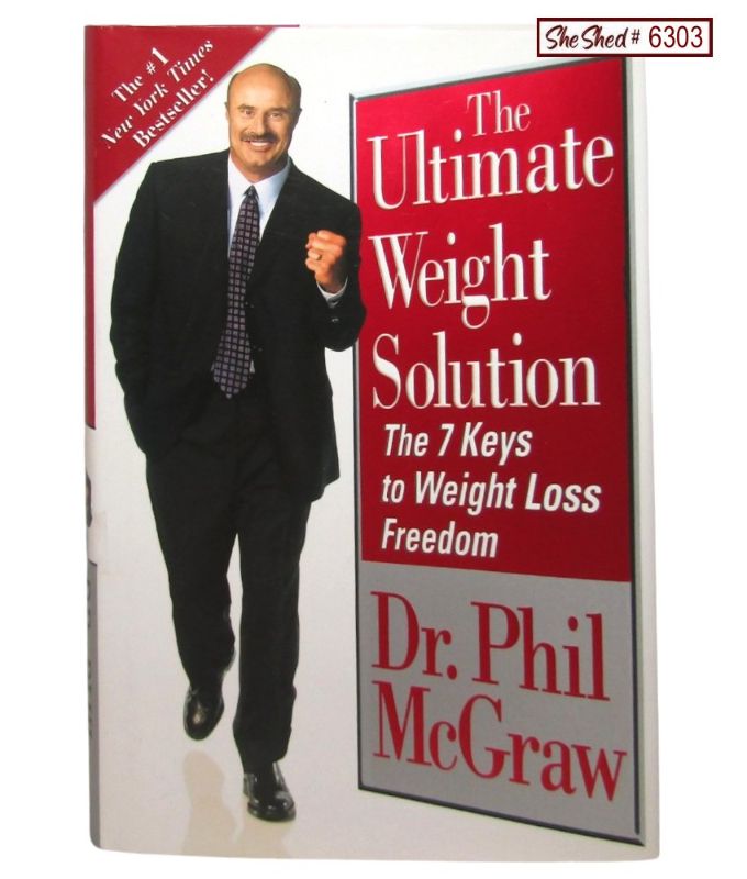 Ultimate Weight Solution Dr Phil McGraw 2003 Hardcover Dust Jacket 1st Ed VGC