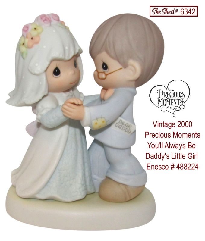 Precious Moments 2000 You'll Always Be Daddy's Little Girl Wedding 488224